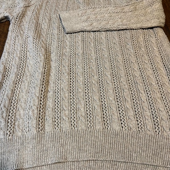Vintage Y2K 2000s American Eagle Outfitters Cable Knit Sweater - Picture 2 of 8